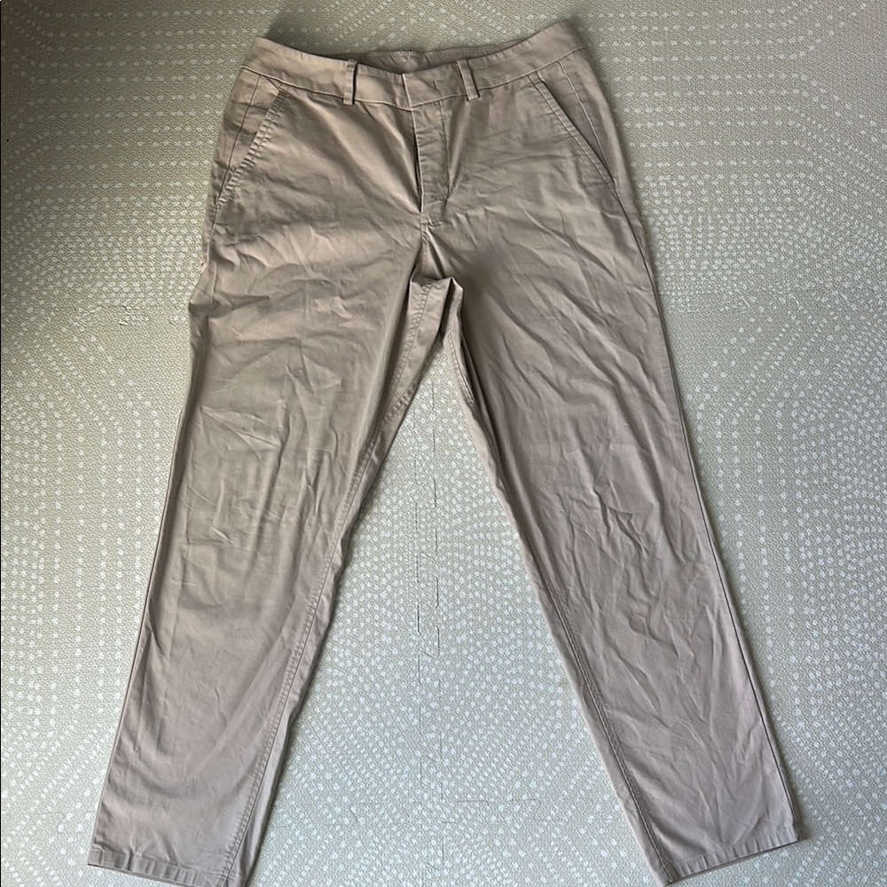 Kit and Ace Tan Slim Technical Stretch Chinos